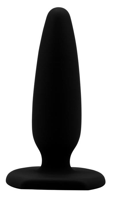 Black Mont Silicone Plug 12.5 X 3.7cm - BlackMont - SILICONE ANAL PLUG