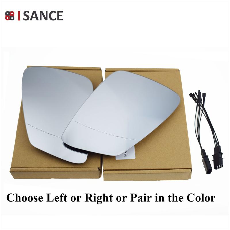 Heated Rearview Side Mirror Glass Left OR Right For BMW E60 E61 E63 E64 525i 528i 530i 535i 545i 550i 640i 650i 740i 750i 525xi