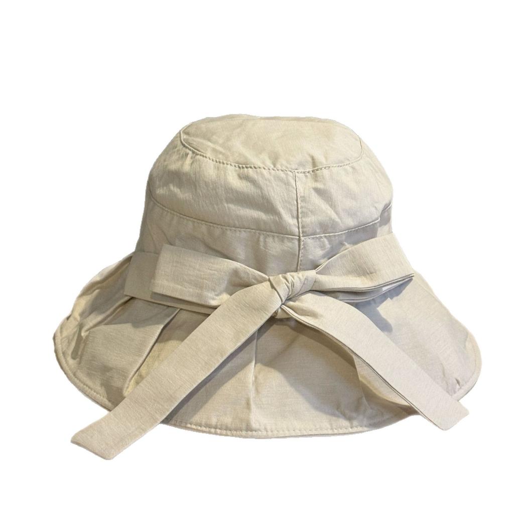 Outdoor big eaves sun protection hat women's summer breathable anti-ultraviolet sun hat foldable casual versatile bucket hat