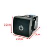 1PC Car LED DRL Radar Power on Off Fog Light View Switch Button Fit for Toyota Camry for Corolla Altis 2019 for Prado 150 2020