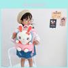 Entzückender Plüsch-Cartoon-Rucksack im koreanischen Stil für Kinder Leichtes, strapazierfähiges Nylon-Design