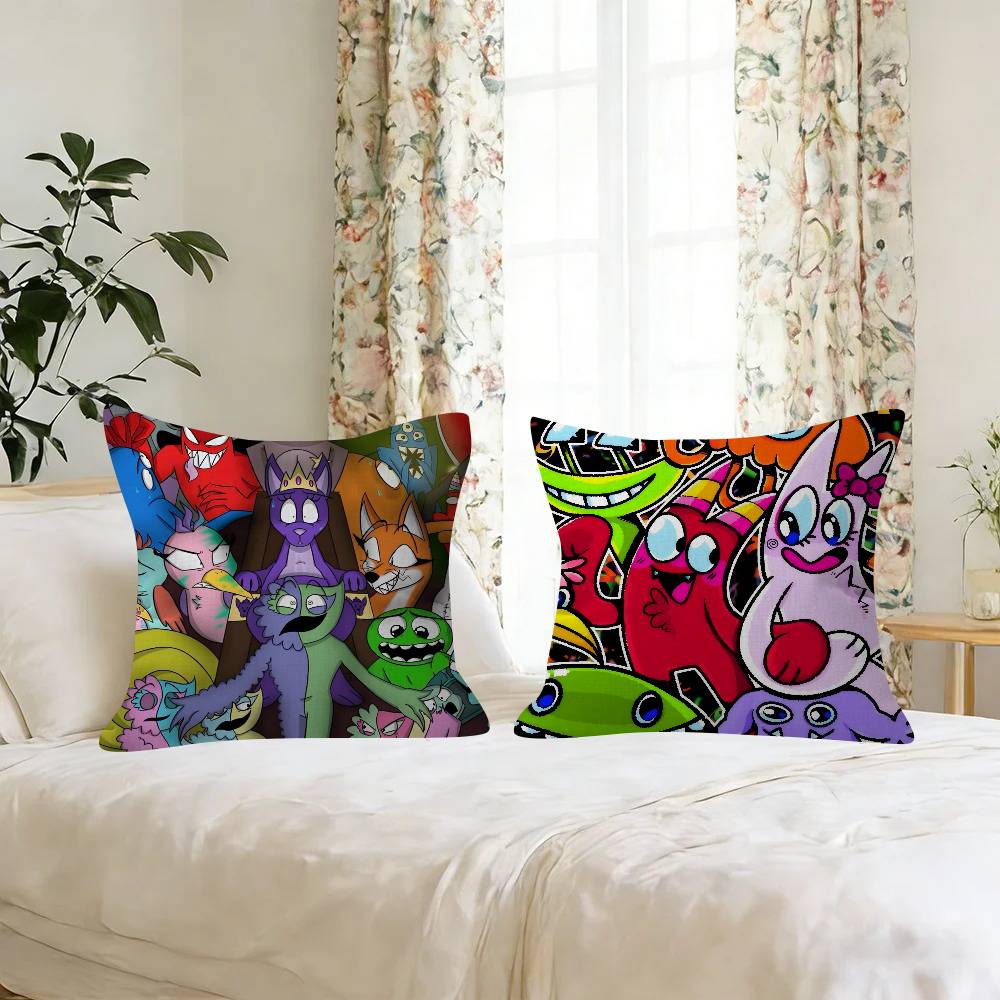 Garten Of Banban Funny Games Personalized Pillow Dust Cover Bedroom Kids Party Decoration Pillowcase Birthday Children Gift