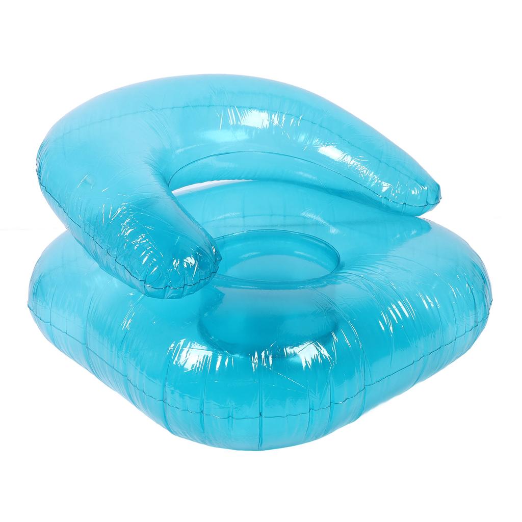 Inflatable   Sofa - Portable PVC Transparent Sofa St,Ergonomic Blow Up Ch , Inflatable Couch for Indoor Bedroom Balcony Outdoor Garden Pool Relaxa