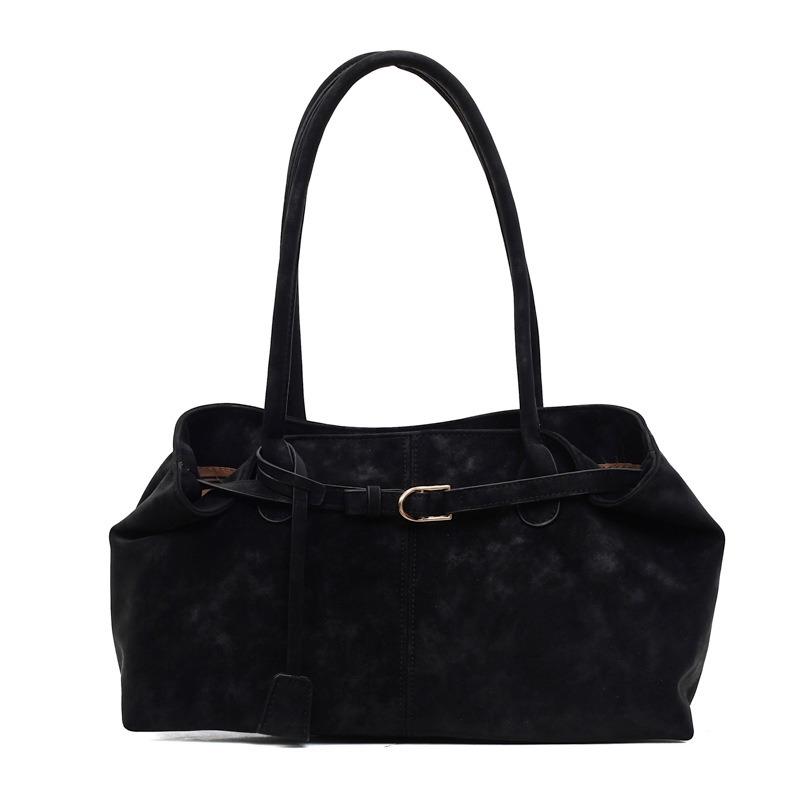 Autumn and Winter Retro Large-capacity Commuter Tote Bag Women's Bag New Fashion Shoulder Underarm Bag Handbag