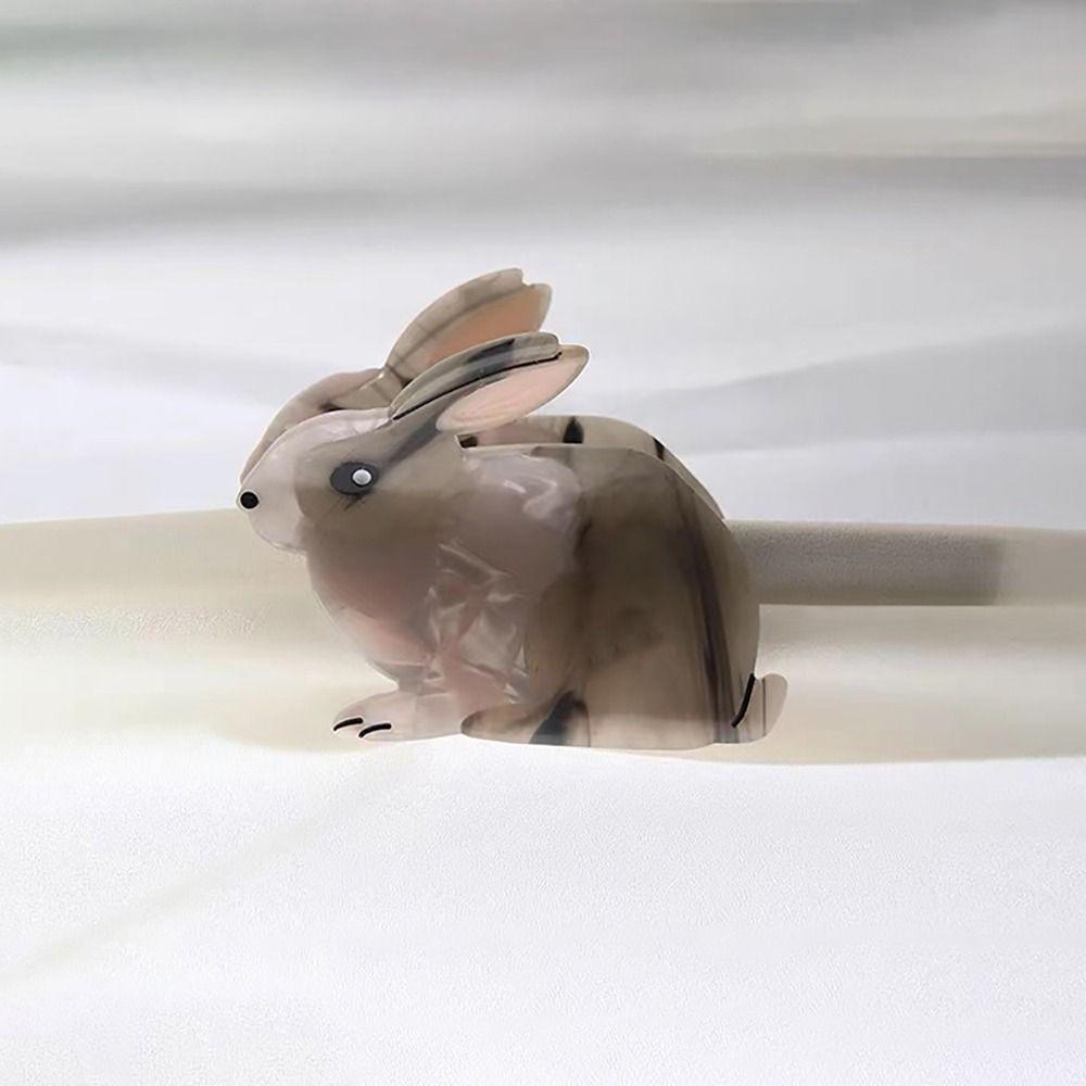 Headdress Bunny Animal Korean Style Crab Clip Rabbit Hair Claw Women Hair Clips Hair Accessories