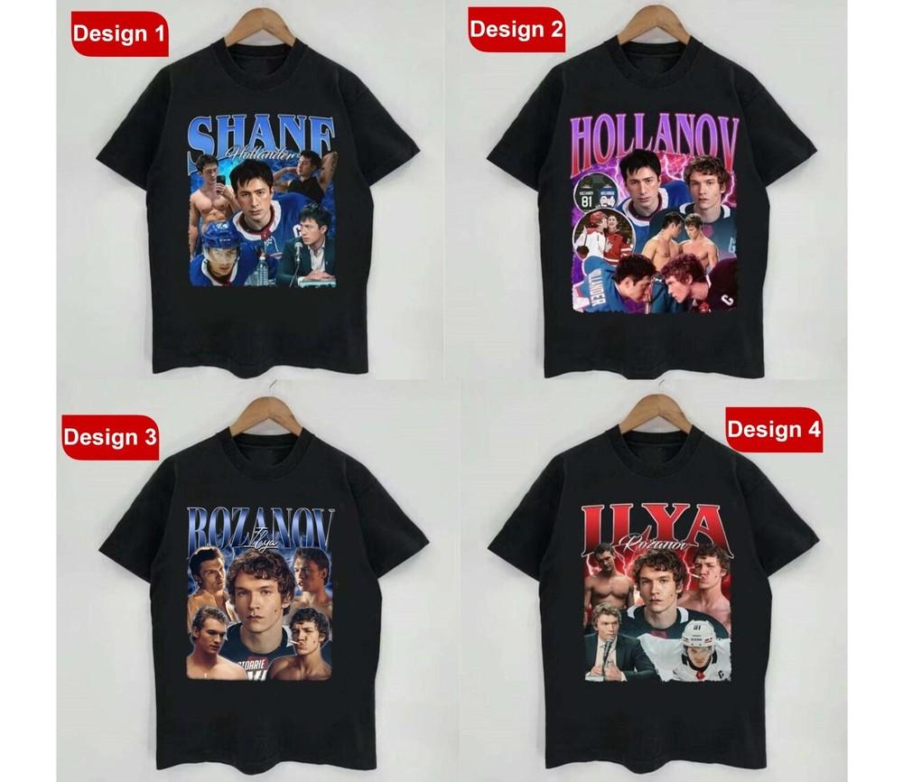 Ilya Rozanov Shane Hollander Shirt Hollanov Tee Heated Rivalry TShirt Unisex T-Shirt XXL