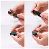25 Pack Vampire Plugs, Male Plug End Replacement, Electric Plugs, Extension Cord Replacement Ends for Garden Decor Lights, Extension Wire
