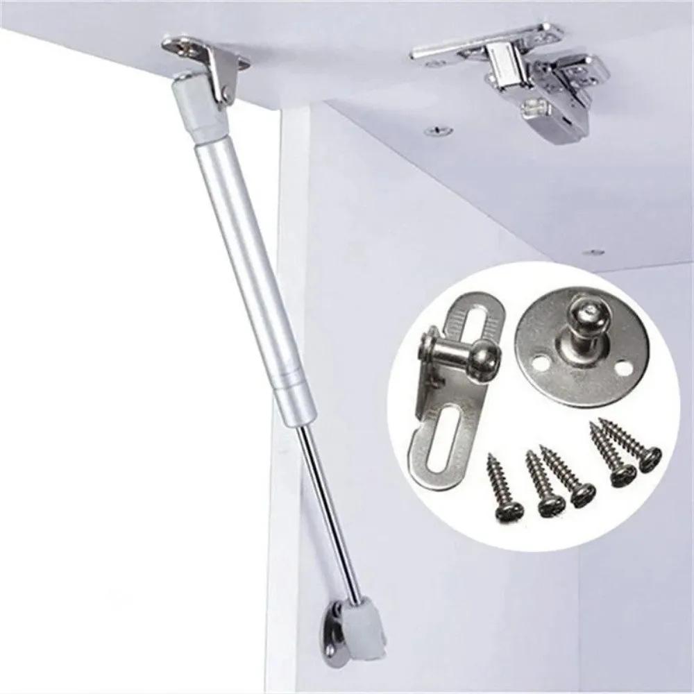 Black Hydraulic Pneumatic Gas Spring Support Rod for Cabinet Doors and Meter Boxes