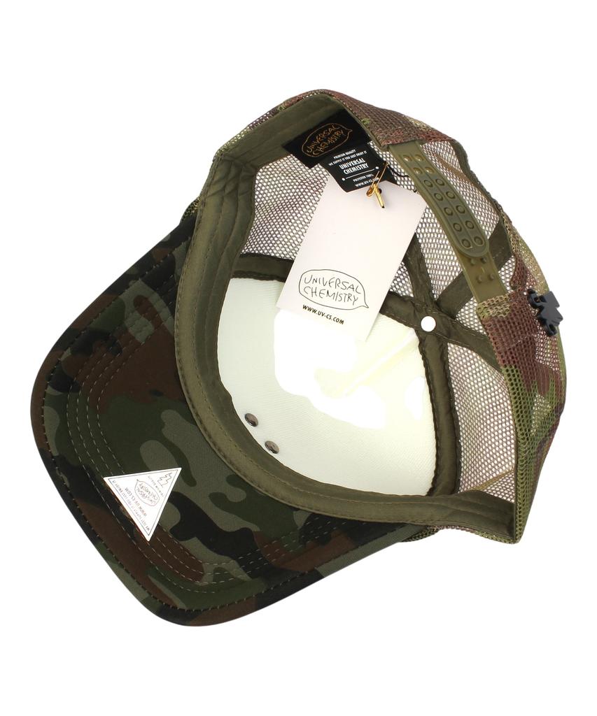 Yunibeosyeolkemiseuteuli Bubble Rope Camo Meshcap