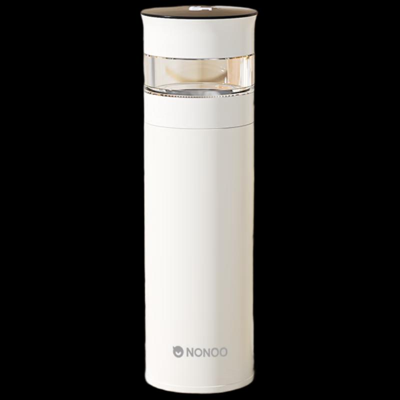 NONOO Smart Tea Infuser Thermos Bottle, 420mL