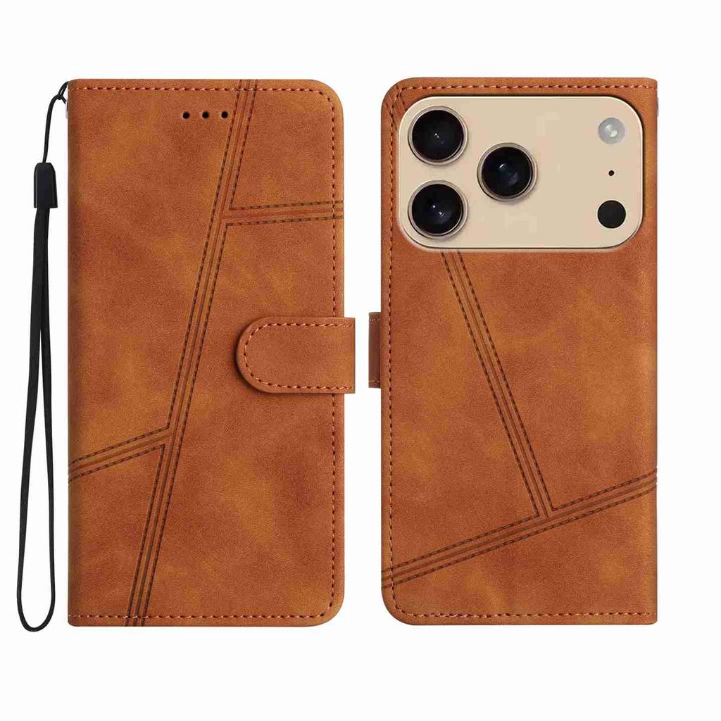 For iPhone 7-17 Dreamy Retro Wallet Phone Case, PU Leather with Card Slots & Stand, Multi - color Shockproof Cover (5 Colors)