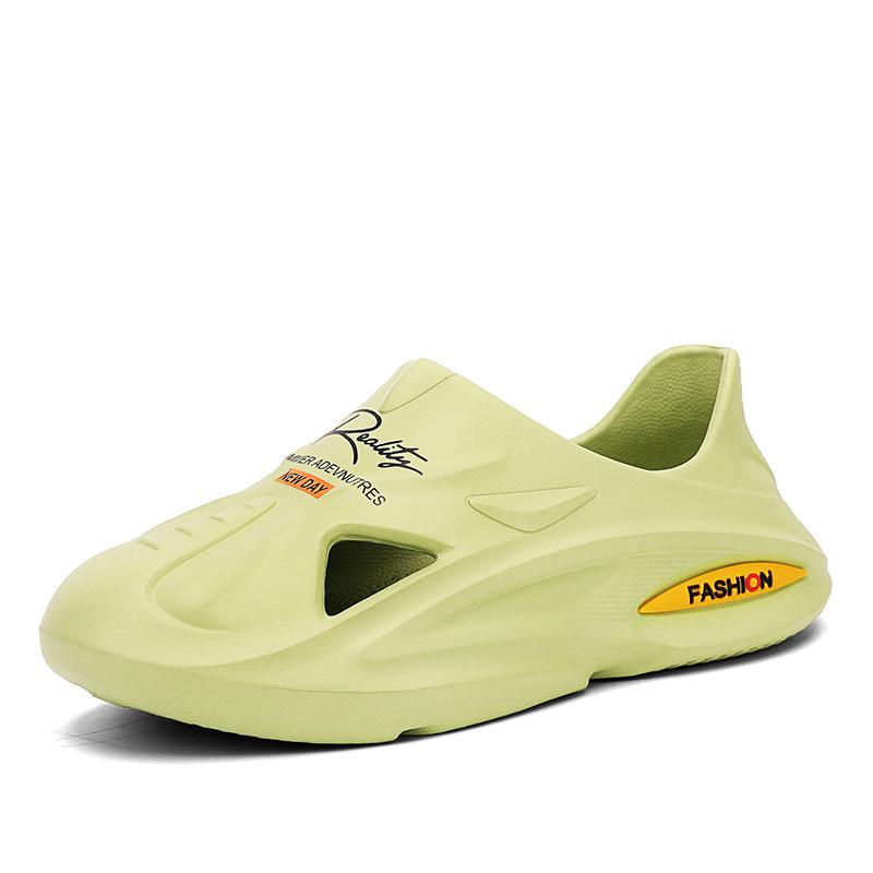 

New sandals women s outer wear summer trend versatile flat-soled beach shoes platform-soled sports and leisure outdoor slippers women 36 зелёный