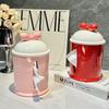 Ceramic Tissue Box Cover Cute Bow Tie Creative Napkin High Quality Tissue Holder Home