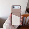 Color Collision Leather Wallet Card Slot Phone Case IPhone 17 Air 16E 16 Pro Max 15 14 Plus 13 Mini 12 11 Back Cover