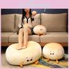 Steamed Bun Plush Toy Soft Stuffed Doll Sofa Backrest Cute Pillow Gift Holiday