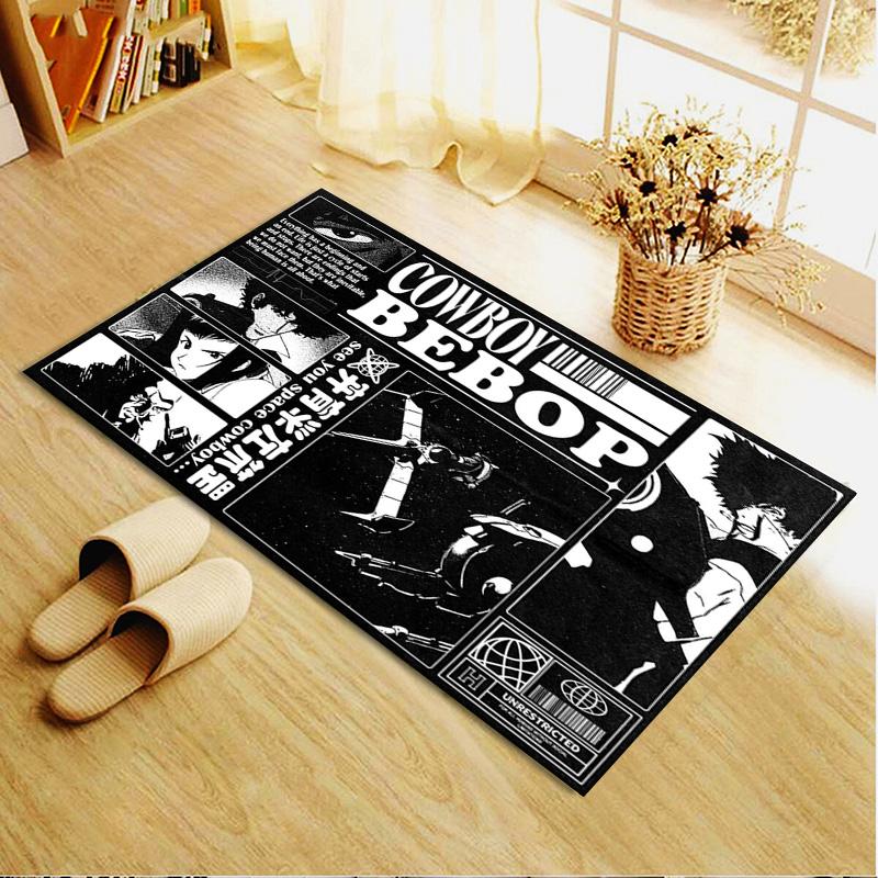 CowboyBebop Carpet Rug for Living Room Bedroom Home Sofa Decoration,Kids play Non-slip Floor Mat