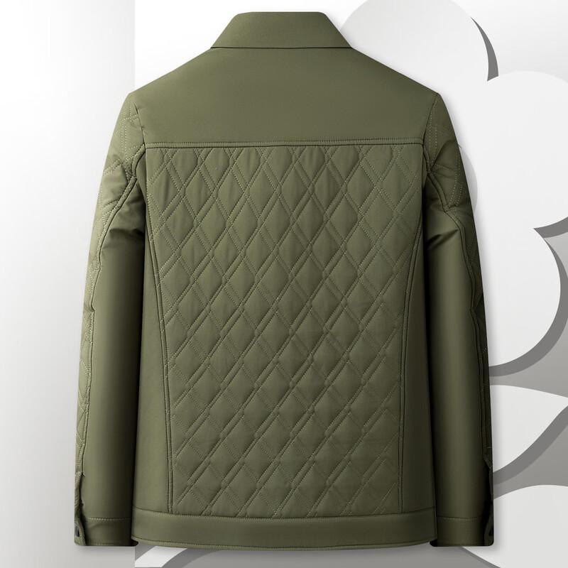 MONTAGUT Men's Autumn/Winter Business Casual Quilted Cotton Jacket