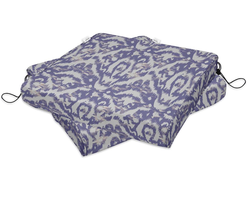 Vargottam Perfect Outdoor Indoor Square Corner Seat Cushions Water-Resistant Lounge Chair 18.5" X 16" Home Office Patio Furniture
