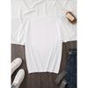 Europäische Größen A Stilvolles bedrucktes Kurzarm-T-Shirt für Damen mit Rundhalsausschnitt, Perfekt für den lässigen Alltagsgebrauch