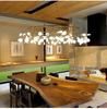 Firefly Branch Nordic Chandelier: Modern Minimalist Lighting for Living Rooms, Restaurants, and Bedrooms