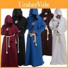 Kostium Cosplay Mnicha Śmierci na Halloween na Średniowieczną Imprezę Role Play