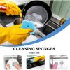 Flower-Shaped Scrubbing Sponges, Double-Sided Temperature Control, Kitchen Dishwashing Sponges, Rich Foam to Cleaning, Suitable for Kitchen, Home,