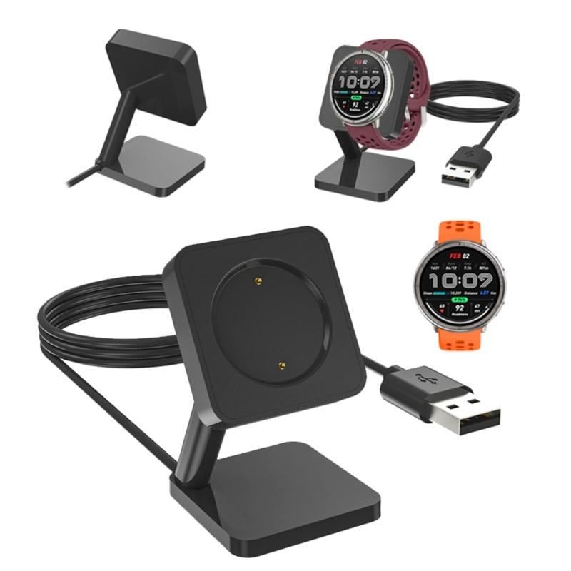Power Adapter Charger Dock Bracket Suitable for Active 2 A2437 Smartwatch Magnetic Charging Station Platform Travel Use