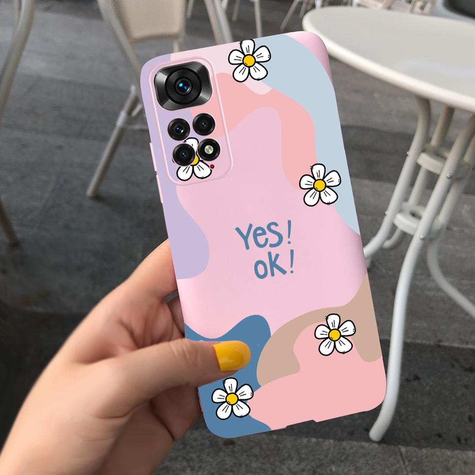 Für Xiaomi Redmi Note 11 Pro Plus 5G Hülle Cover Redmi Note 11S 5G Rückseite Stoßstange TPU Weiche Hülle Redmi Note 11 Pro Mi 11i 5G Fundas