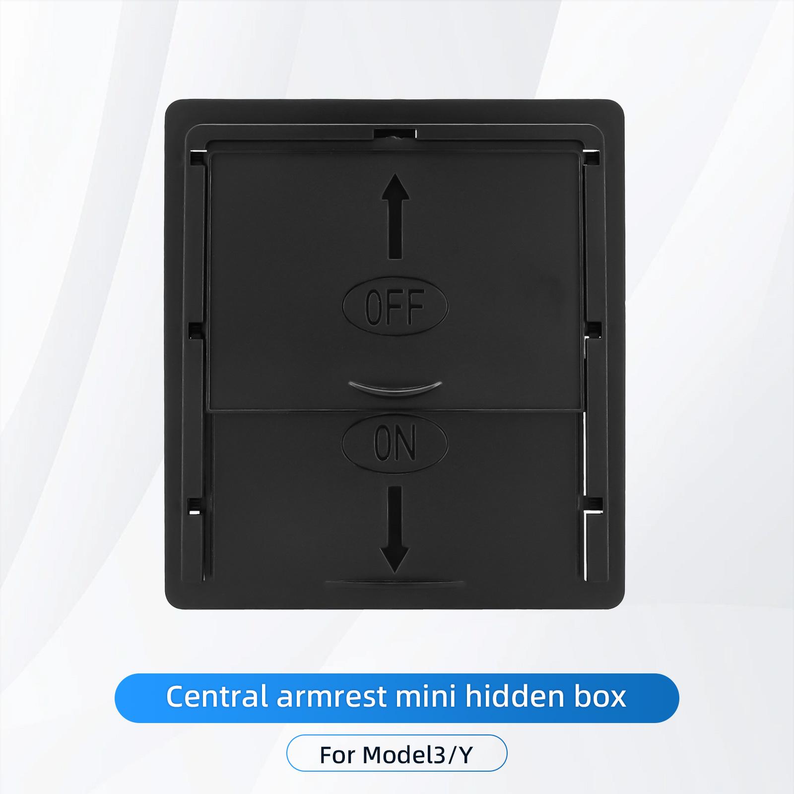 

Лотки на центральную консоль для Tesla Model 3 Y Highland Аксессуары-органайзеры Ящик для хранения под сиденьем Скрытые отделения в подлокотнике Подстаканник