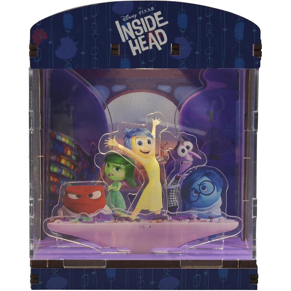 

Yanoman Hakobeya Disney Inside Out LED Light Mini Interior Kit H9.5 x W7.5 x D6cm