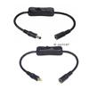 30cm Male to Female 5.5x2.5/5.5x2.1mm Plug DC Power Adapter Cable Extension Cord