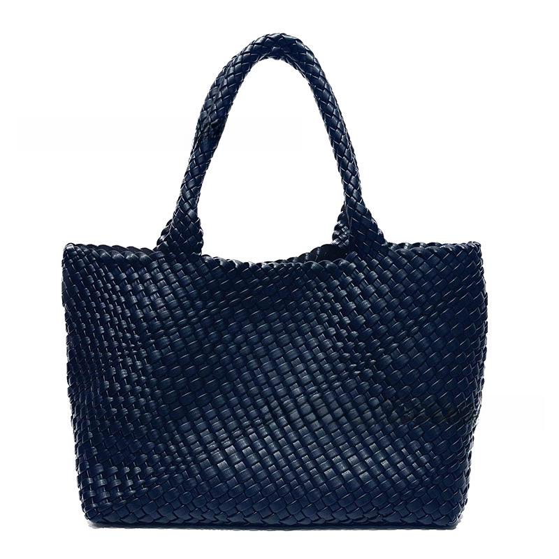 Hand-Woven Large Capacity Tote Bag - 2023 Women's Shoulder and Mother-Child Bag