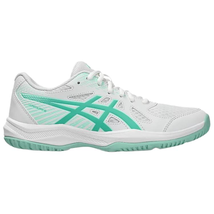 ASICS UPCOURT 6 Breathable Training Shoes Women's White Green 1072A107-105