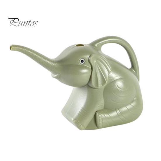 

2л лейка в форме слона, большая емкость, удлиненный носик, цельная конструкция, детский садовый инструмент, легкий контроль воды, сад, балкон, ферма зелёный