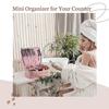Travel Makeup Bag,Make Up Bag,Makeup Organizer Bag for Cosmetics Makeup Brushes Toiletry Travel Accessories with Dividers,Makeup Case for Women,Pink