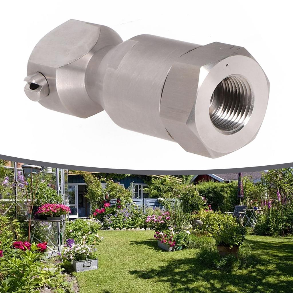Rotating Cleaning Nozzle with Full For 360 Degree Movement for Stainless Steel Drums Buckets and Process Equipment Tanks