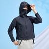 Mountain outdoor sunscreen clothing for men and women upf10 + night running cycling reflective sunscreen jacket summer light and breathable sunscreen
