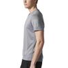 Adidas T Shirts Men's Gray Crew Neck Moderate BP7421