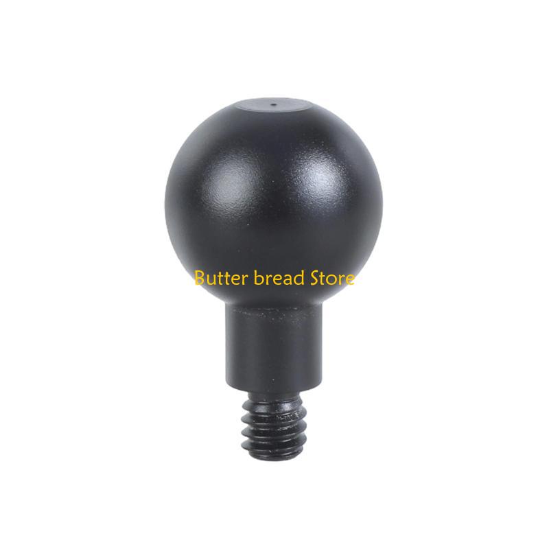 W89C 20mm Ball Head with 1/4 Inch Screw Aluminum Joint Adapter for Mounting Solution