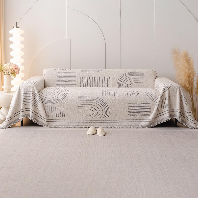 Sofa Cover Cloth Towel Autumn and Winter All-Inclusive Universal Cover Blanket Non-Slip Anti-Cat Scratch Sofa Cover Cover
