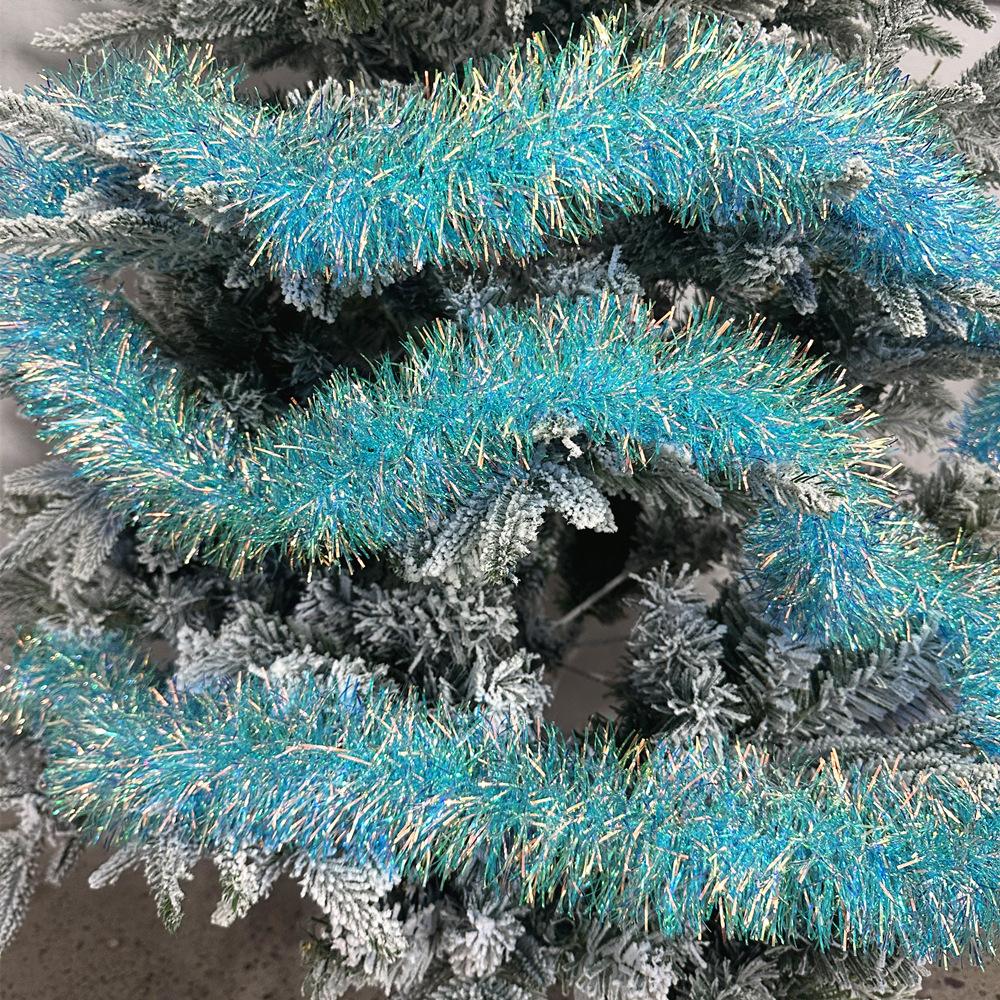 1 Stück, 2m Lametta-Girlande Glänzend Metallisch Glitzer Partydekoration für Weihnachten Valentinstag Hochzeit Geburtstag Feiertag Hausdekoration
