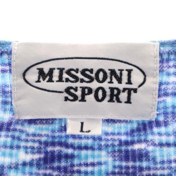 Missoni Overall handle Short sleeve T-shirt L Blue Men's Used