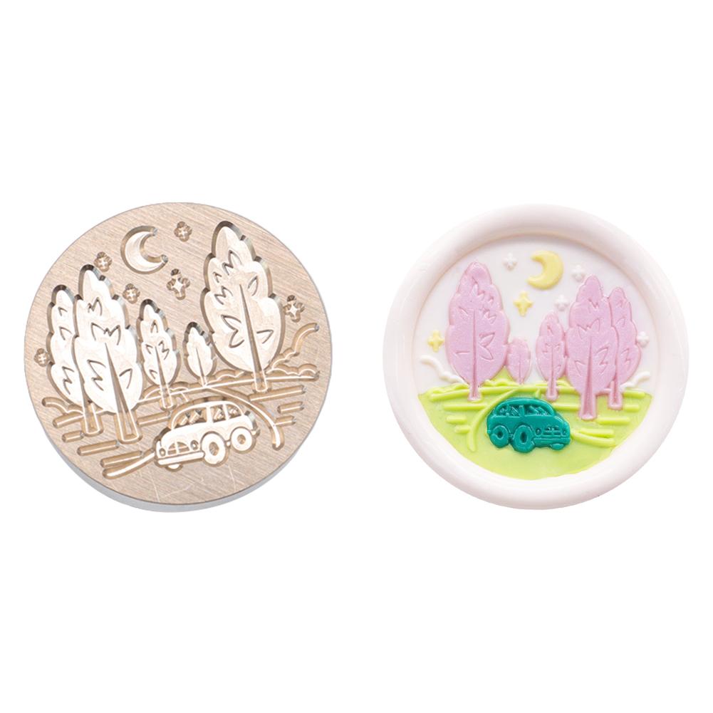 Animal Series Copper Head DIY Manual Account Enamel Copper Head for Wedding Card