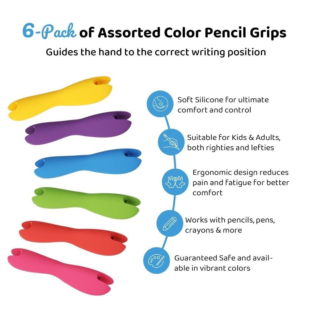 Silicone Pencil Holders Non-slip Writing Corrector Trainer  Handwriting