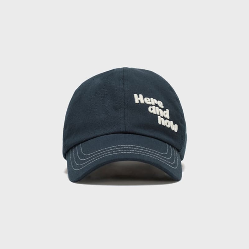 ELLDU Here and Now Stitch Ball Cap Navy