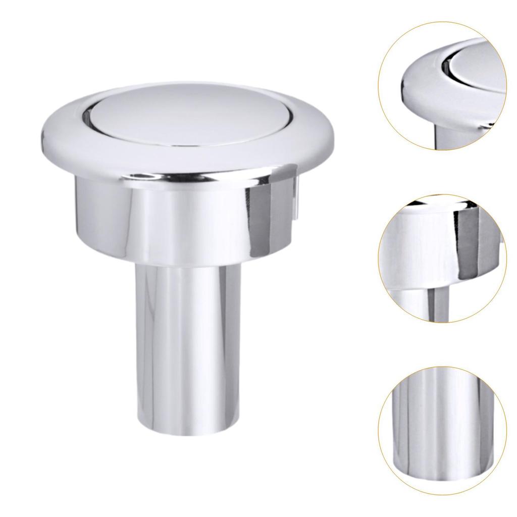 Toilet Push Button Single Flush Stylish Button Toilet Water Tank Button Top Toilet Button Bathroom Toilet Repair Parts for Home