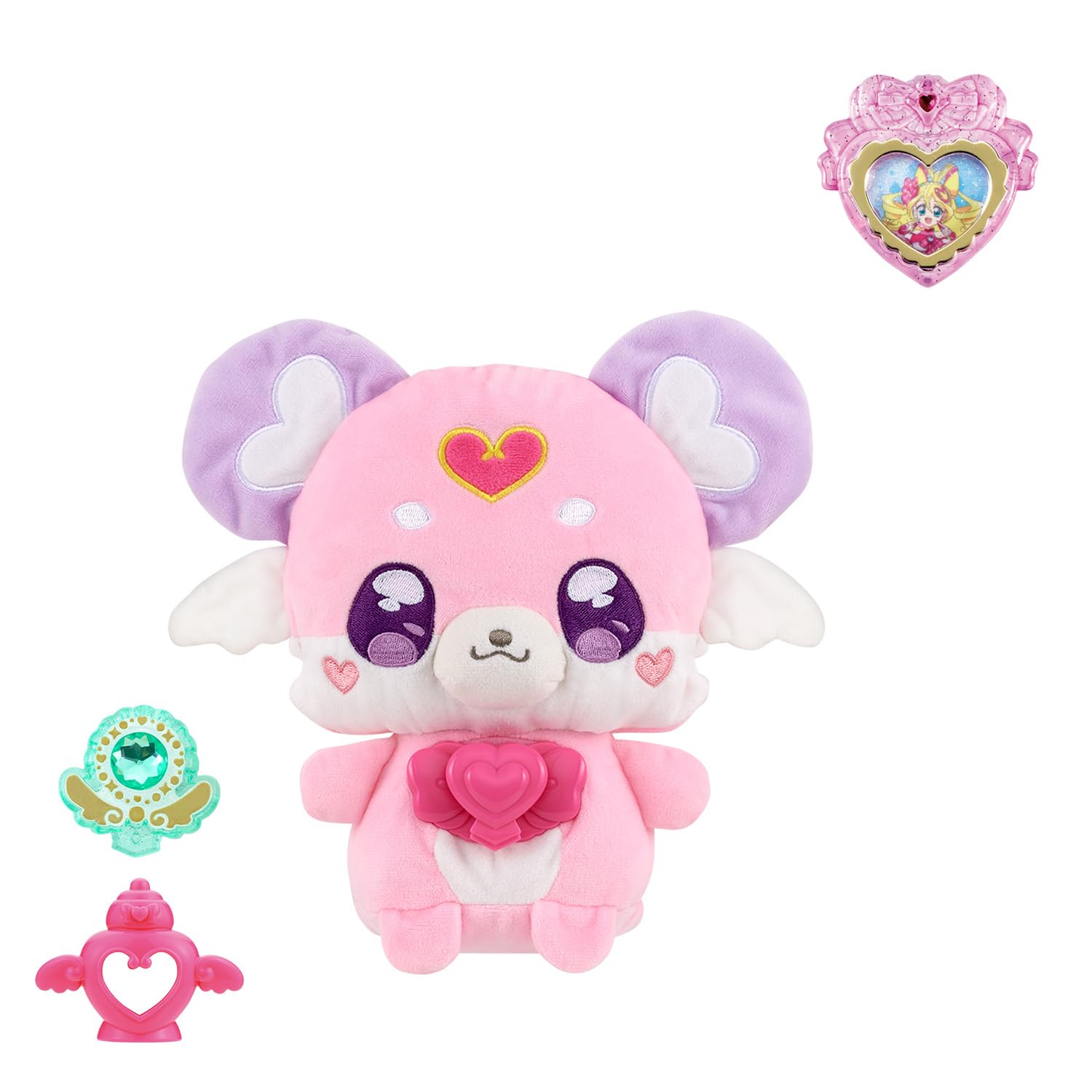 [BANDAI] Detective PreCure Let s go out Take care of her and love her Talking Pochitan (Bonus: [PreCure Makoto Jewel (You and Idol PreCure ver.)]