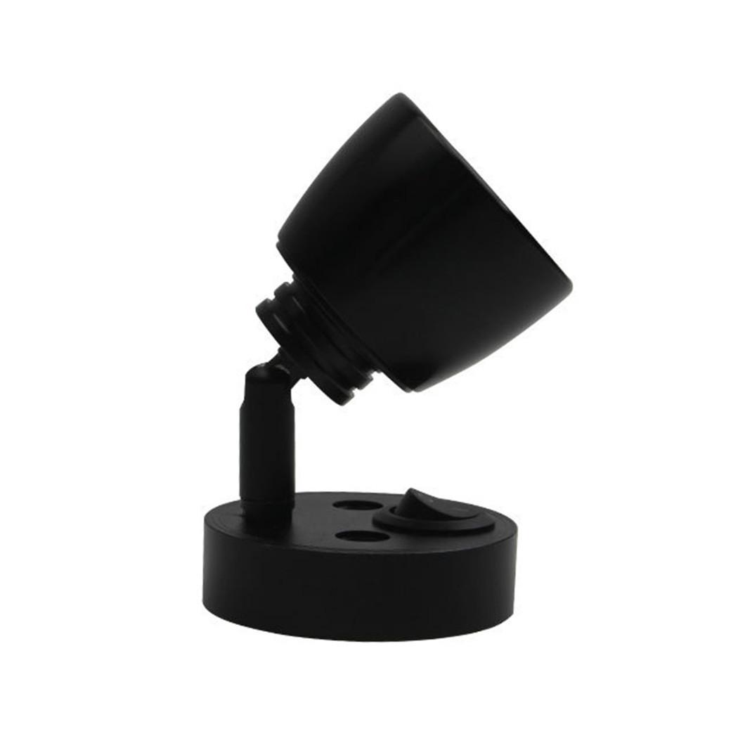 

12В светодиодный точечный светильник для чтения, переключатель кемпер-фургон-фургон для дома чёрный