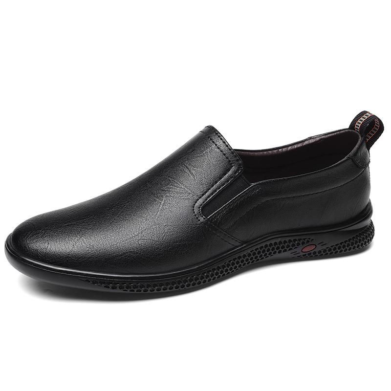 

Handmade Men Genuine Leather Loafers Breathable Casual Man Driving Flats Outdoor Slip on Shoes Comfy Moccasins Business Footwear 41