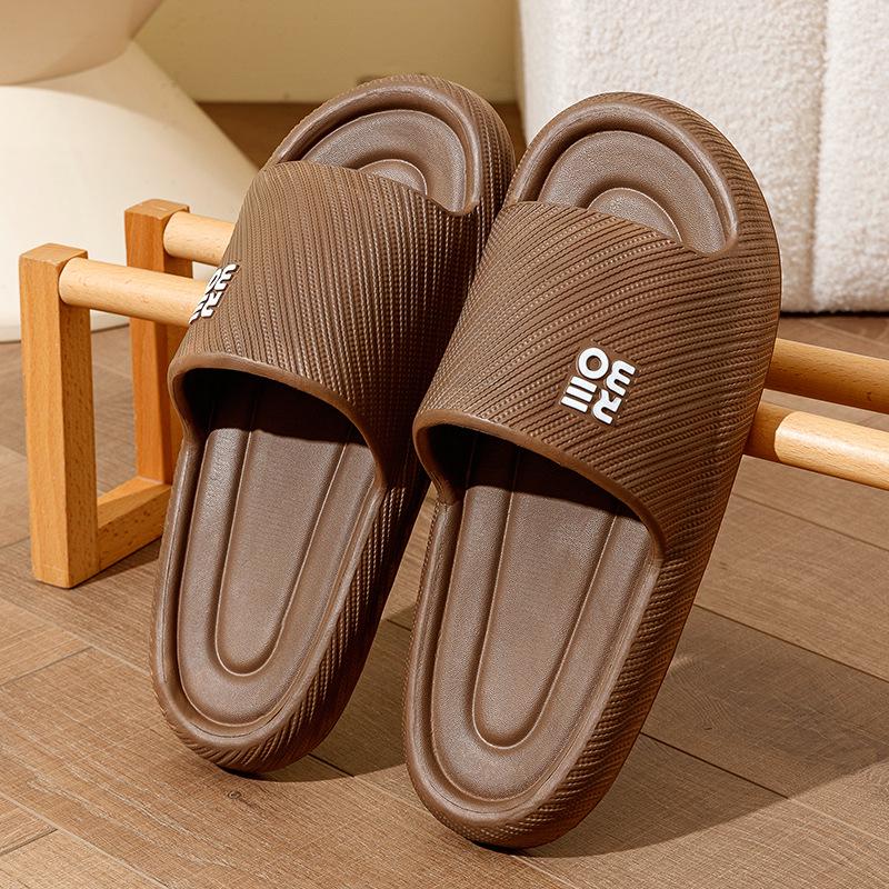 Men's and Women's Summer Non-Slip Anti-Odor Thick-Soled Indoor/Outdoor Cool Slippers